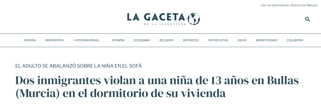 Imagen libro Violacion Grupal en España