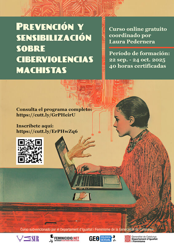 Curso prevención y sensibilización sobre ciberviolencias machistas 2025