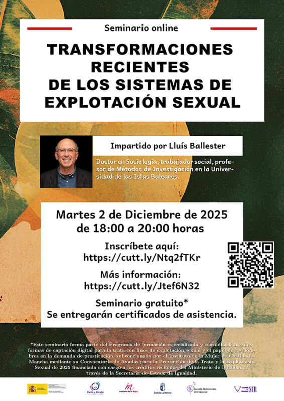 Seminario online: Transformaciones recientes de los sistemas de explotación sexual