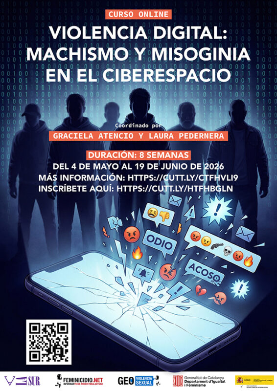 Curso online sobre violencia digital: machismo y misoginia en el espacio