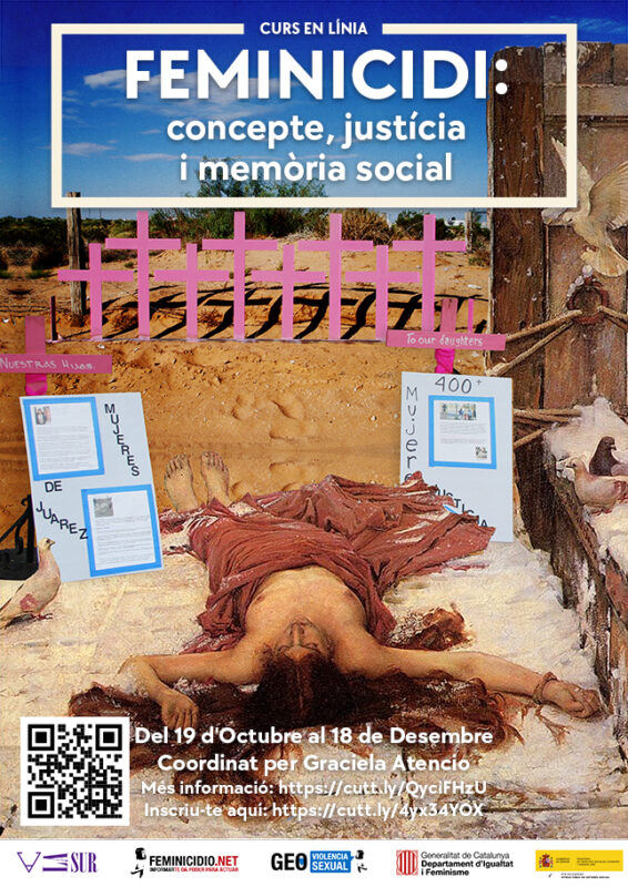 Curs En Línia Feminicidi: concepte, justícia i memòria social