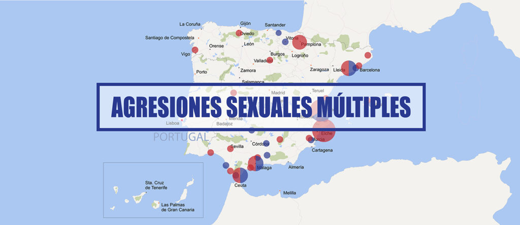 Agresiones sexuales múltiples en España desde 2016: casos actualizados -  Geo Violencia Sexual
