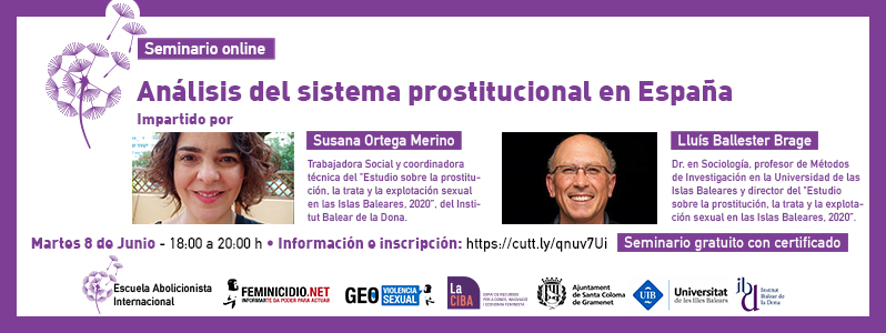 Seminario online Análisis del sistema prostitucional en España