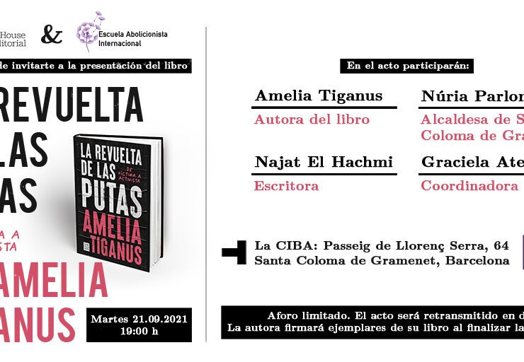 Presentación libro La Revuelta de las Putas de Amelia Tiganus