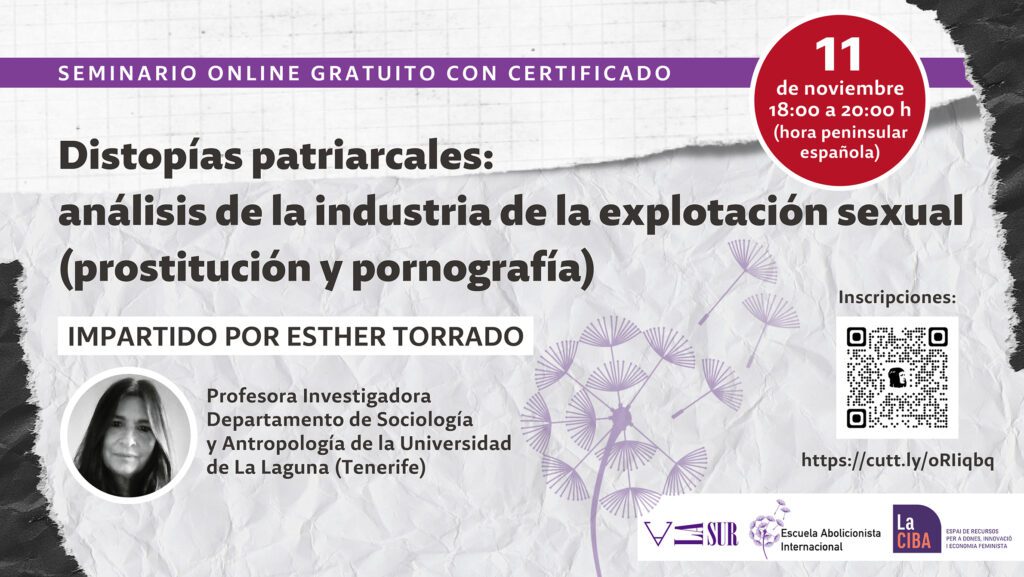Seminario Online Gratuito impartido por Esther Torrado.