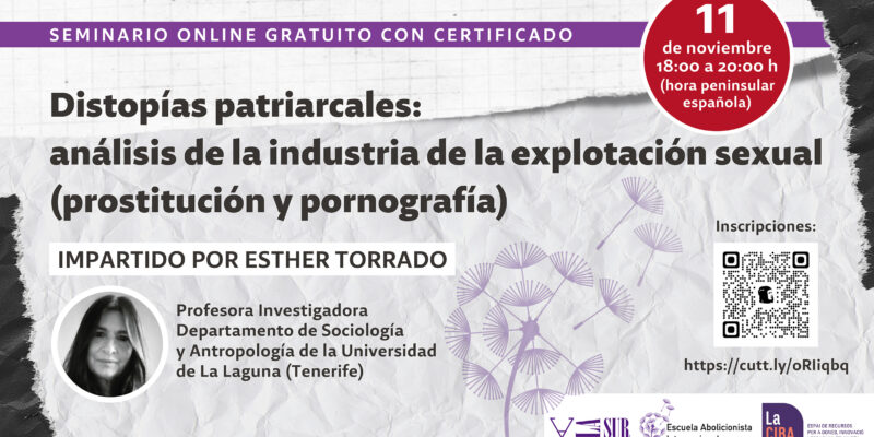 Seminario Online Gratuito impartido por Esther Torrado.
