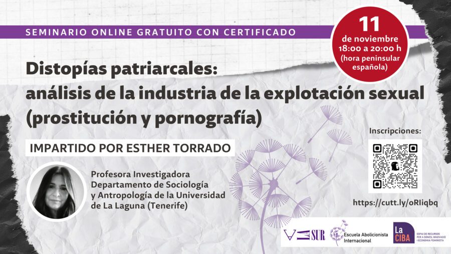 Seminario Online Gratuito impartido por Esther Torrado.