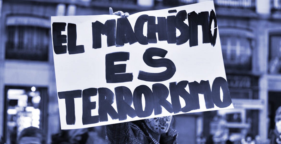 25 de noviembre, Día Internacional de la Eliminación de la Violencia contra la Mujer. Madrid, 2020.