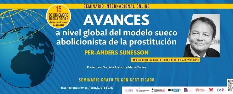 Seminario internacional sobre el modelo sueco abolicionista de la prostitución