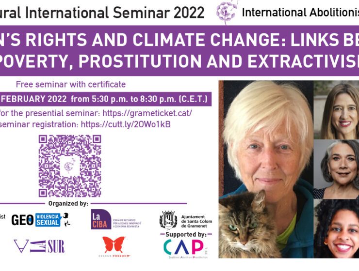 International Seminar. Women's rights and climate change: links between poverty, prostitution and extractivism