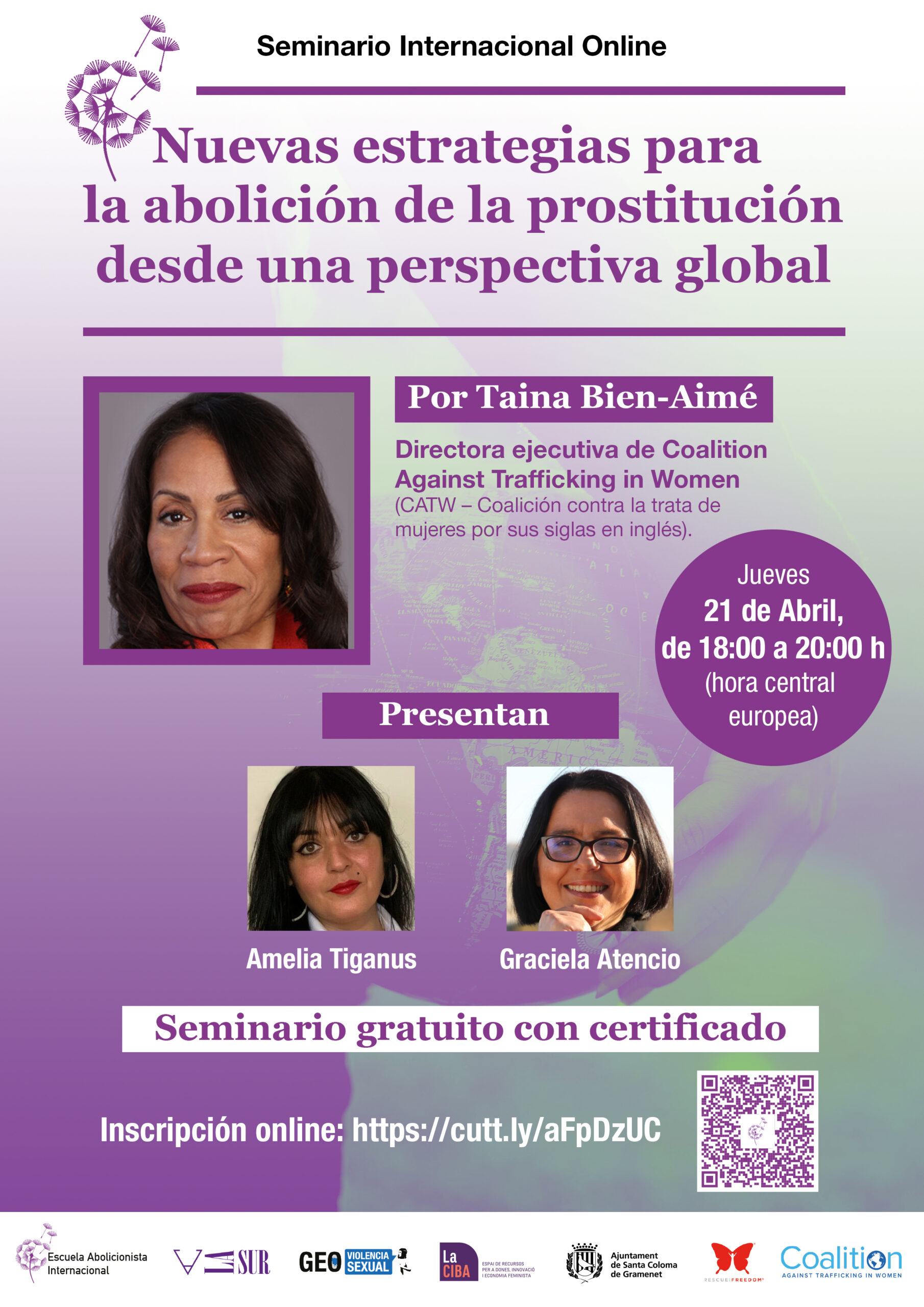 Seminario Internacional Online: Nuevas estrategias para la abolición de la prostitución desde una perspectiva global