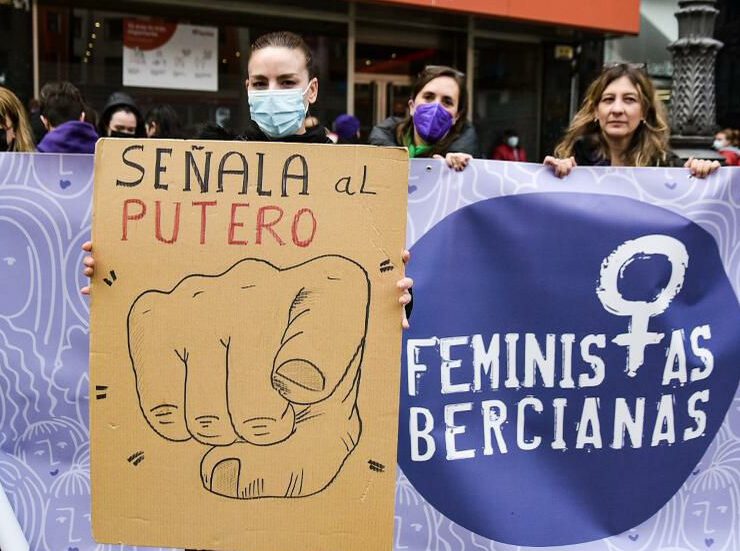 señala al putero feministas bercianas