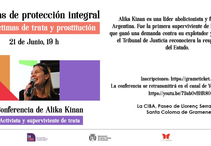 Conferencia Sistemas de Protección de la trata por Alika Kinan