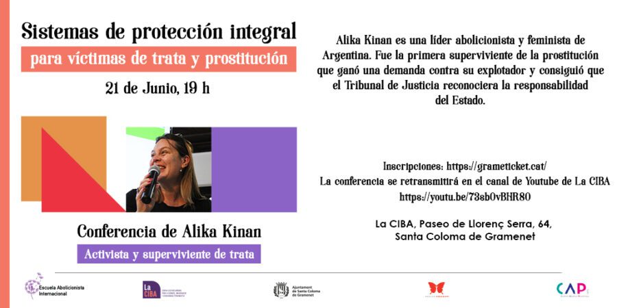 Conferencia Sistemas de Protección de la trata por Alika Kinan