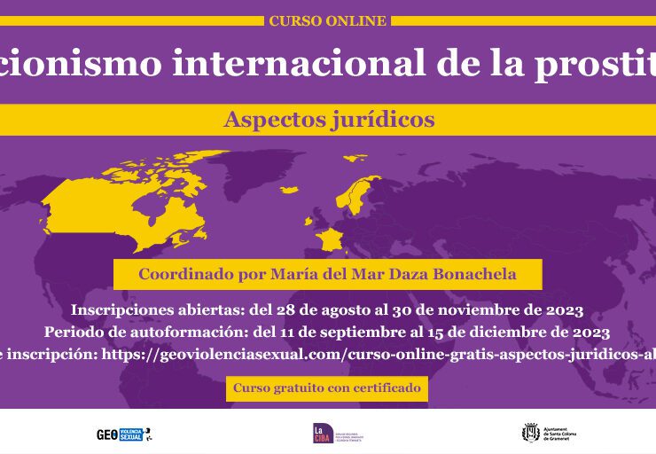 Curso online abolicionismo internacional de la prostitución - aspectos jurídicos - 2023