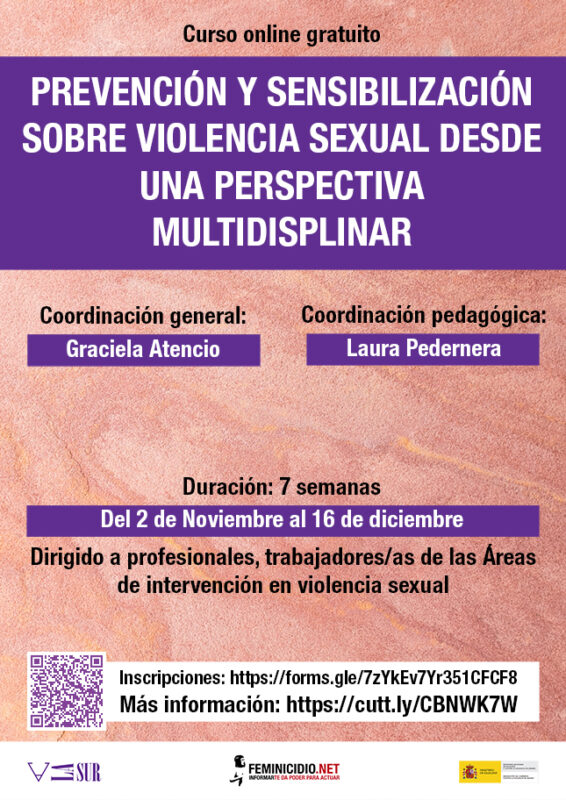 Curso online prevencion y sensibilizacion sobre violencia sexual desde una perspectiva multidisciplinar