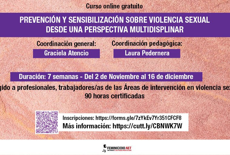 Curso online prevencion y sensibilizacion sobre violencia sexual desde una perspectiva multidisciplinar