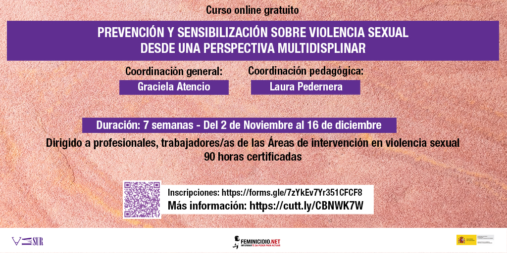 Curso online prevencion y sensibilizacion sobre violencia sexual desde una perspectiva multidisciplinar