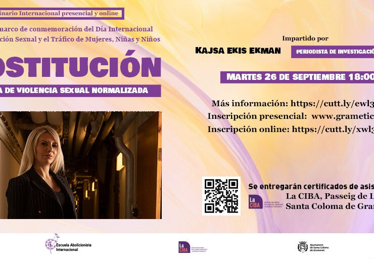 Seminario internacional Prostitución Una forma de violencia sexual normalizada