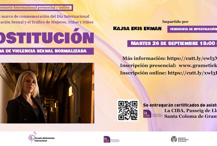 Seminario internacional Prostitución Una forma de violencia sexual normalizada
