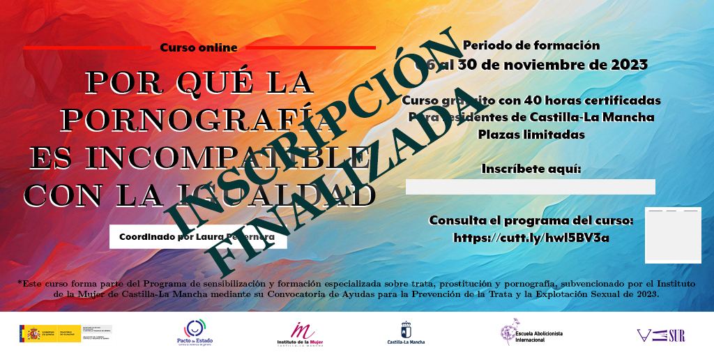 Curso Porque la pornografia es incompatible con la igualdad