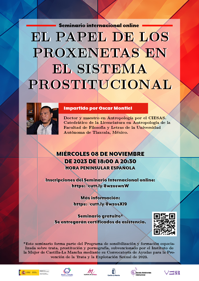 Seminario internacional online El papel de los proxenetas en el sistema prostitucional