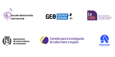 Logos seminario sobre abolición de la prostitución