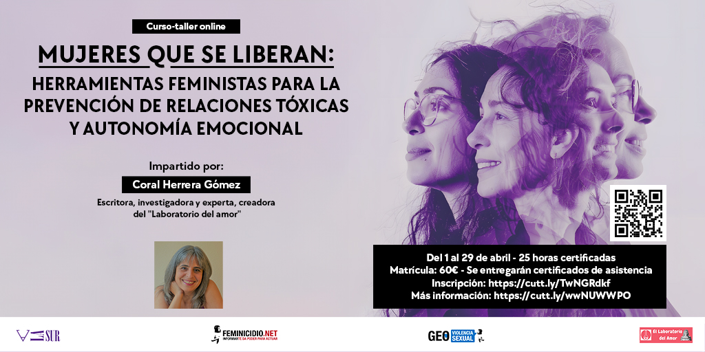 Curso online mujeres que se liberan por Coral Herrera