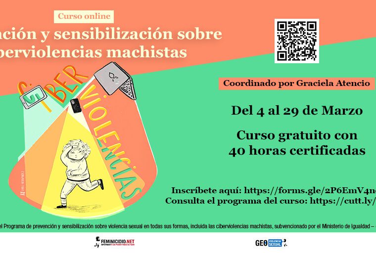 Curso online sobre ciberviolencias machistas