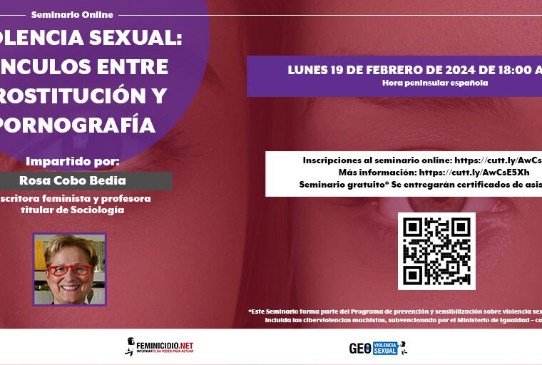 Seminario online sobre la violencia sexual y los vínculos entre la pornografía y la prostitución