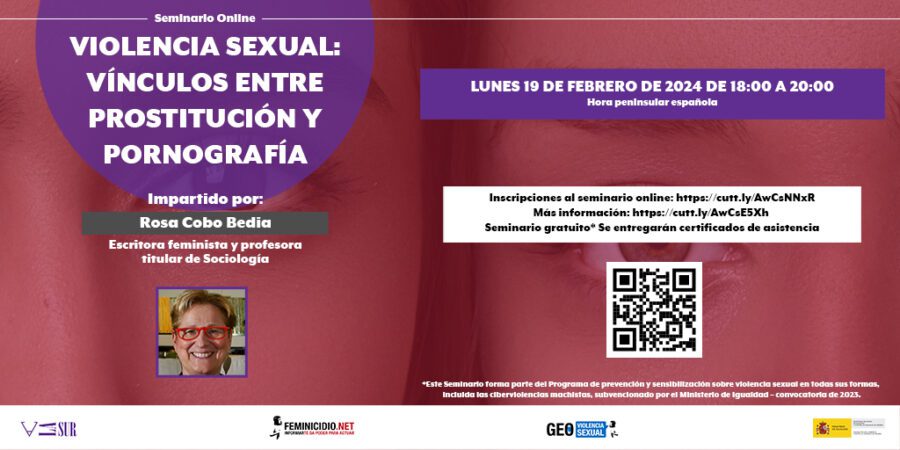Seminario online sobre la violencia sexual y los vínculos entre la pornografía y la prostitución