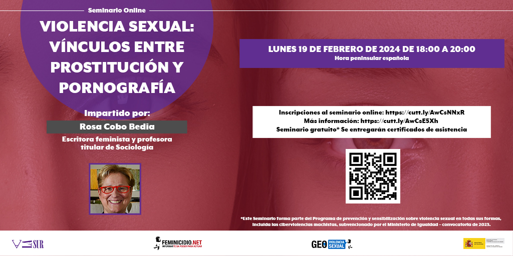 Seminario online sobre la violencia sexual y los vínculos entre la pornografía y la prostitución