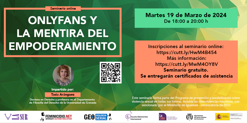 Seminario onlyfans y la mentira del empoderamiento
