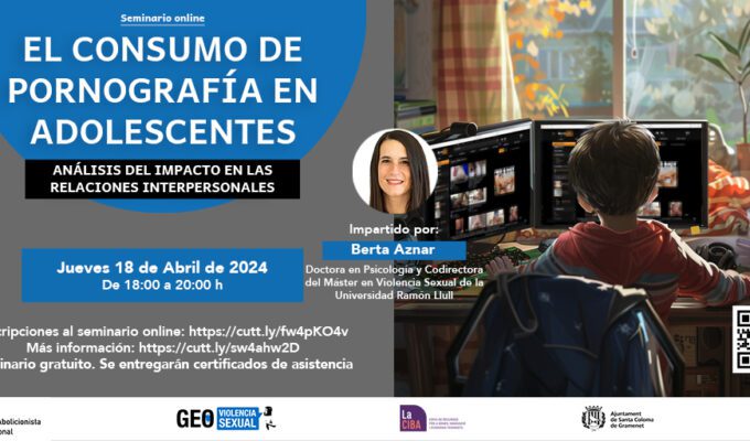 Seminario Consumo Pornografía en Adolescentes