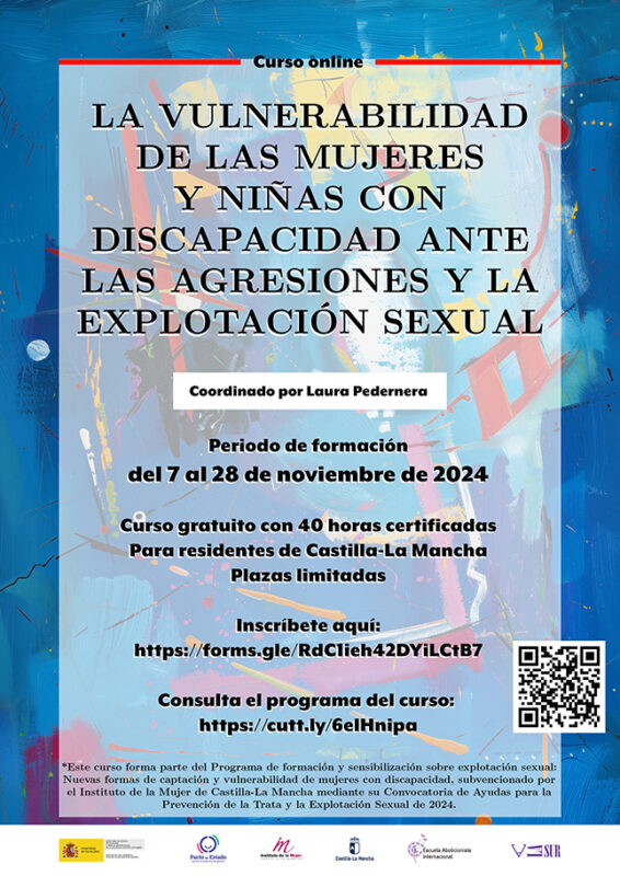 Curso Online La vulnerabilidad de las mujeres y niñas con discapacidad ante las agresiones y la explotación sexual