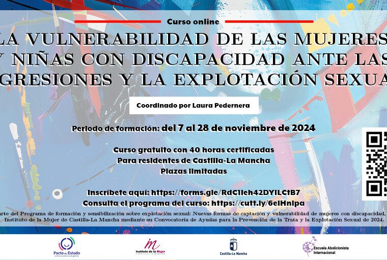 Curso Online La vulnerabilidad de las mujeres y niñas con discapacidad ante las agresiones y la explotación sexual