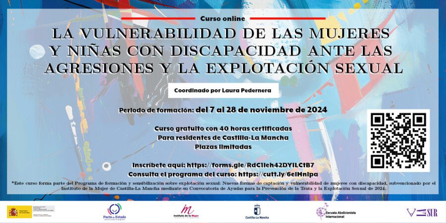 Curso Online La vulnerabilidad de las mujeres y niñas con discapacidad ante las agresiones y la explotación sexual