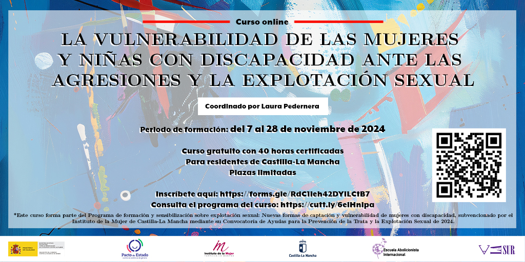 Curso Online La vulnerabilidad de las mujeres y niñas con discapacidad ante las agresiones y la explotación sexual