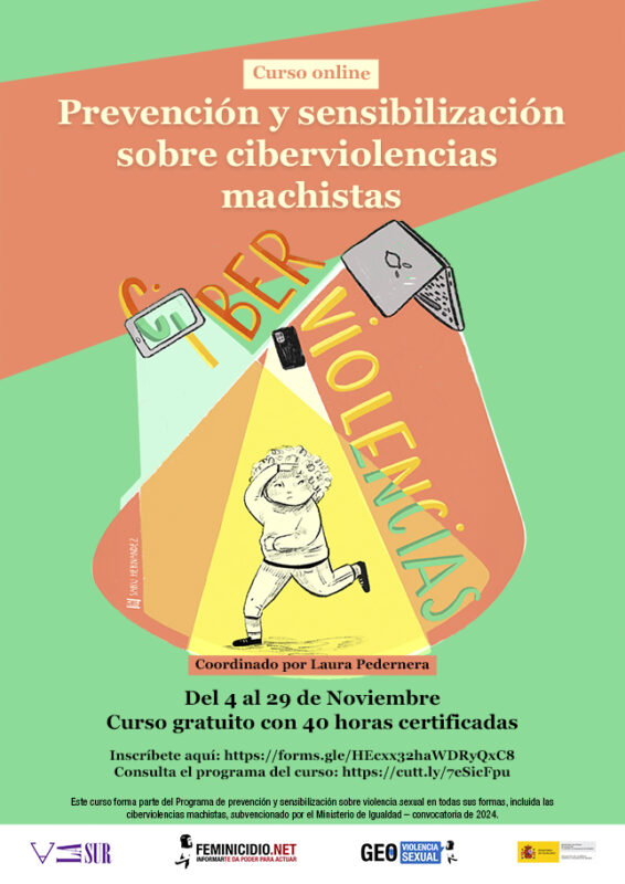 Curso online sobre ciberviolencias machistas
