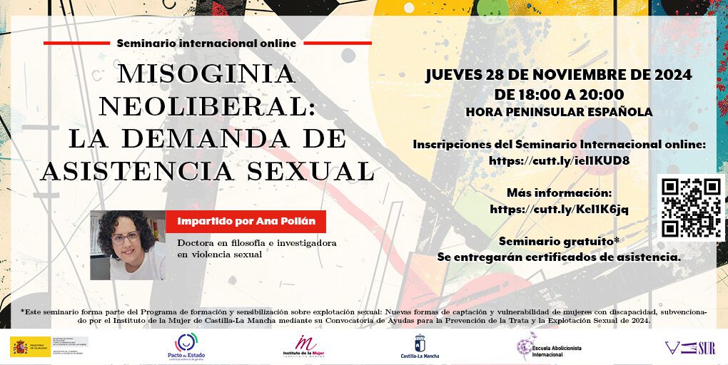 Seminario Misoginia neoliberal: La demanda de la asistencia sexual
