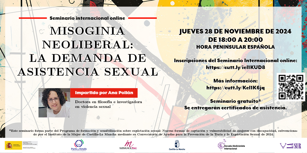 Seminario Misoginia neoliberal: La demanda de la asistencia sexual