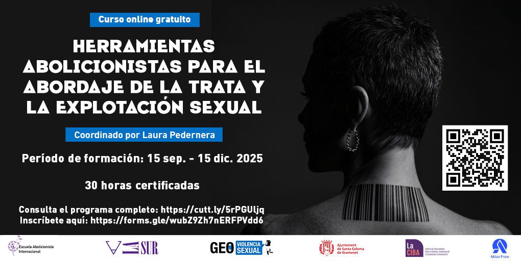 curso online Herramientas abolicionistas para el abordaje de la trata y la explotación sexual