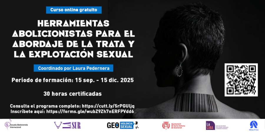 curso online Herramientas abolicionistas para el abordaje de la trata y la explotación sexual