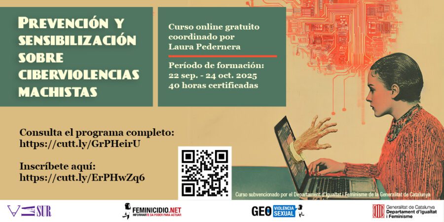 Curso prevención y sensibilización sobre ciberviolencias machistas 2025