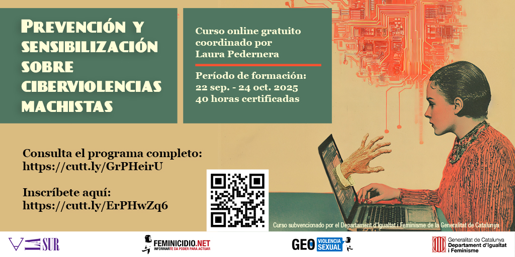 Curso prevención y sensibilización sobre ciberviolencias machistas 2025