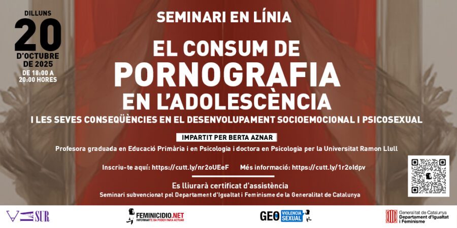 Seminario online el consumo de la pornografía en la adolescencia