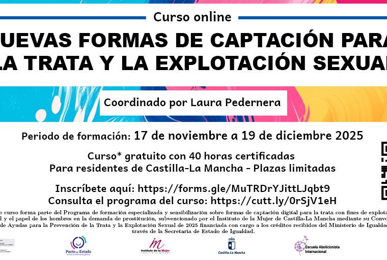 curso online: Nuevas formas de captacion para la trata y la explotación sexual