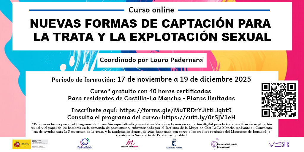 curso online: Nuevas formas de captacion para la trata y la explotación sexual