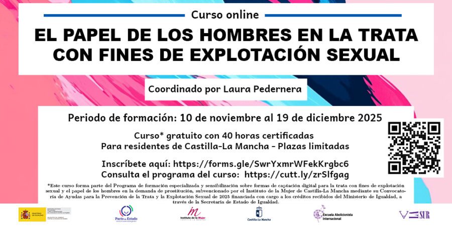 Curso El Papel de los Hombre en la Trata con Fines de Explotación Sexual
