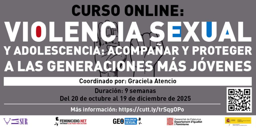 Curso online violencia sexual y adolescencia